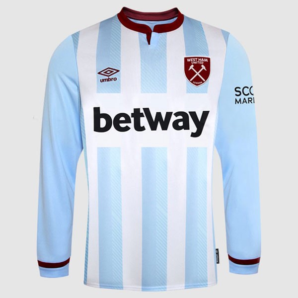 Authentic Camiseta West Ham United 2ª ML 2021-2022